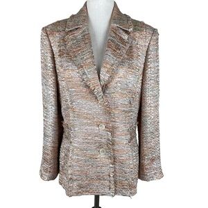 Liliu Ribbon Woven Blazer